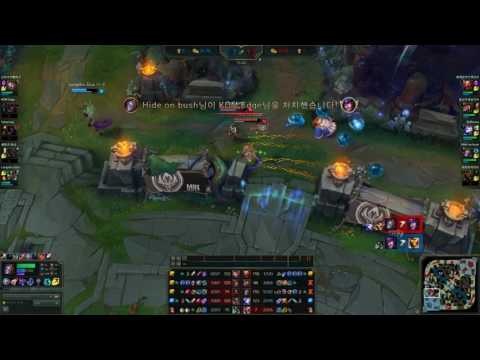 SKT T1 Faker - Orianna vs Syndra - KDM Edge, KR LOL Highlights