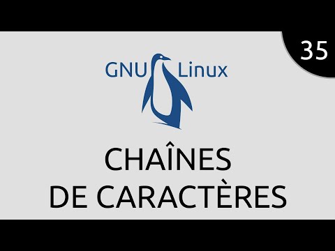 GNU Linux 35 chaînes de caractères