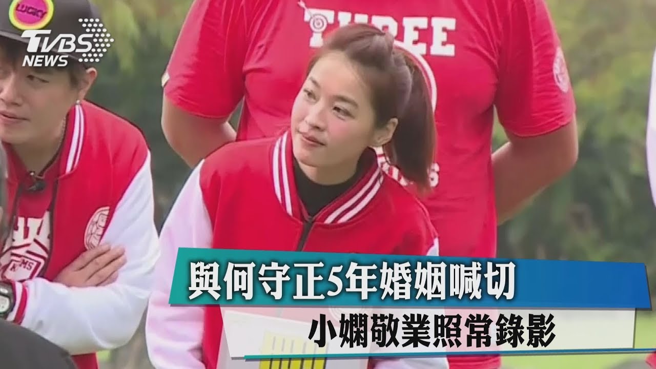 5年情斷！何守正認與小嫻離婚