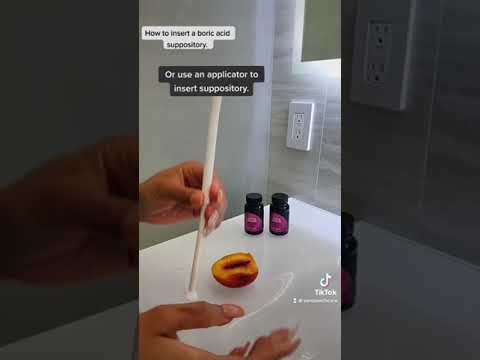 This is How You Properly Insert Boric Acid Suppositories