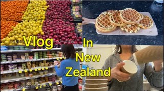 [NZ暮らし]海外のスーパー🥑🥝/ワッフル作り🧇/アラヒィフのダイエット🧏