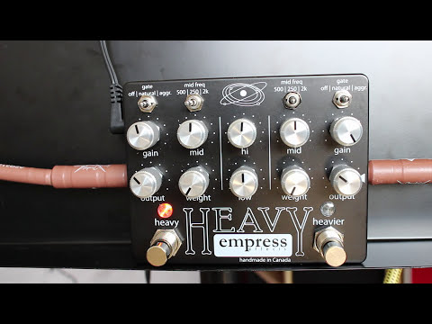 Empress Effects Heavy | brutal dual-channel distortion
