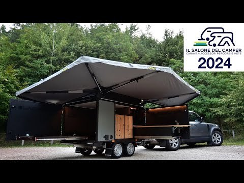 BLACKCAMP FREEDA XL OVERLAND TRAILER 2025 SALONE DEL CAMPER 2024 PARMA
