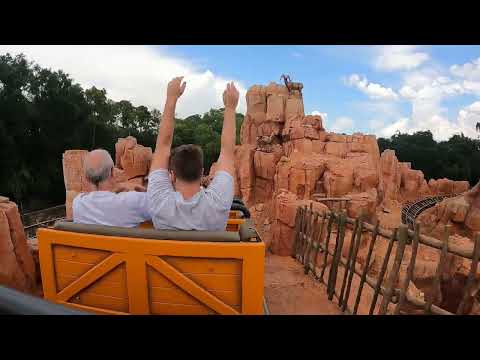 Big Thunder Mountain (Onride) Video Magic Kingdom - Walt Disney World Orlando 2022