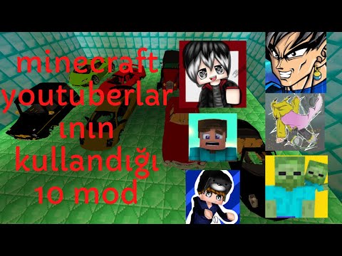 Minecraft Parody, 10 Mods Most Used by Youtubers Shooting Roleplay (weapon mod) car mod)