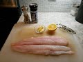Pan Seared Flounder