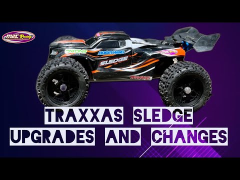 Traxxas Sledge upgrades and some changes! ￼