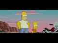 The Simpsons Movie 2007 Cliff Confrontation Scene Final Battle