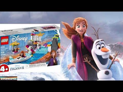 Frozen 2 Anna's Canoe Expedition Lego Speed Build