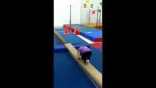 preview picture of video 'Elite studios... Fun at gymnastics! Coach Richards' teaching lots of techniques to a beginner class'