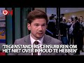 'Tegenstanders censureren om het niet over inhoud te hoeven hebben.' Ongehoord Nieuws