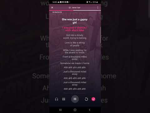 Gypsy Girl - Steven Tyler