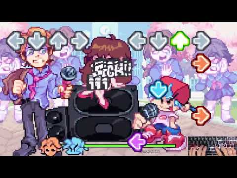 FNF Official Week 8/Week End 1 Update Senpai - Roses Erect (Nightmare Difficulty) (FC) (4k)