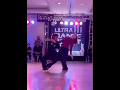 Ben O'Neal & Chantelle Pianetta | 1st Place JnJ | Ultra Dance Fest 2024 | West Coast Swing Improv