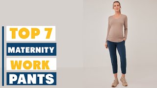 7 Best Maternity Work Pants for Comfort and Style in 2025