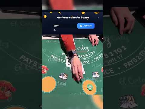 $1000 on one hand of blackjack #casino #gamble #lasvegas #blackjack #roulette #slots #gambling