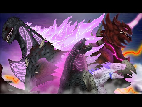 DESTOROYAH VS GODZILLA | FULL PART | ANIMATION