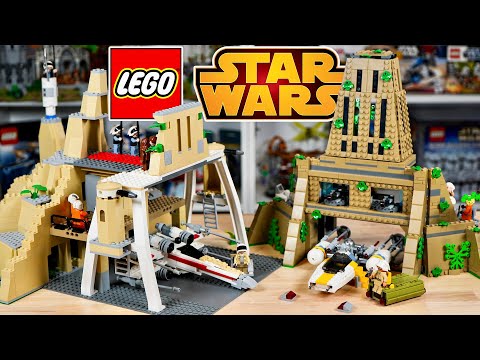 LEGO Star Wars YAVIN 4 REBEL BASE COMPARISON! (2008 vs 2023)