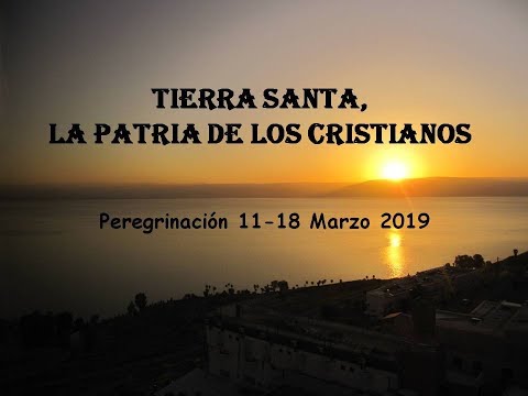 TIERRA SANTA 2019  CAPUCHINOS  P. ROSENDO - CORUÑA