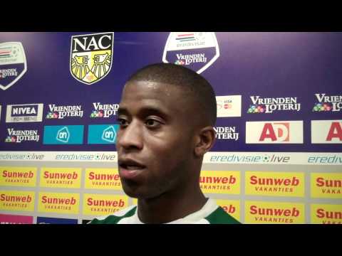 Guyon Fernandez over de wedstrijd NAC-Excelsior
