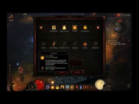 Diablo 3 patch 1.08 Monk Tempest Rush "Tazmanian Devil" detailed build guide.