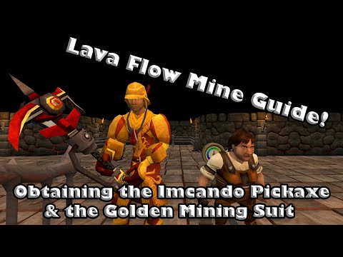 RS3 2021 Lava Flow Mine Guide - How to Get the Imcando Pickaxe & Golden Mining Suit the Fastest Way