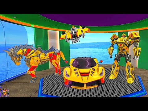 Horse Robot Car Jet Robot War: Multi Robot Transformation Game 2021 - Android Gameplay