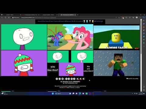 My 2nd raining tacos mashup LOL