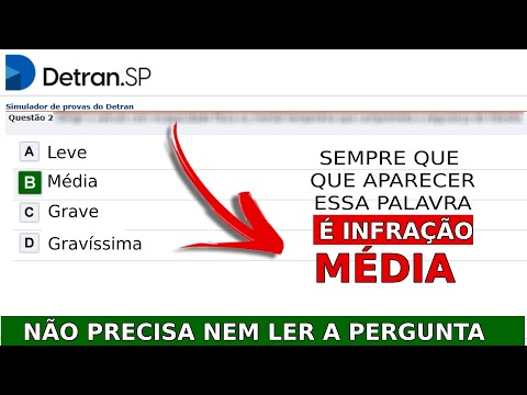 MACETE PARA SABER SE UMA INFRAÇÃO É MÉDIA - LEVE , GRAVE OU GRAVÍSSIMA