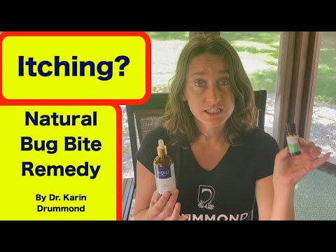 Natural itch remedy for bug bites and what to do about a tick bite