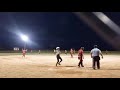 Gabby Newman grand slam even playing last-minute catcher