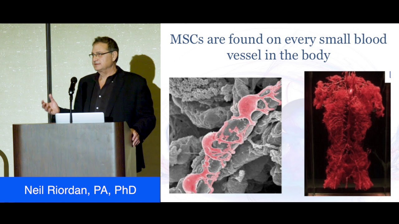 Stem Cells: Their Role in Aging and in the Treatment of Chronic Diseases - Neil Riordan, PA, PhD