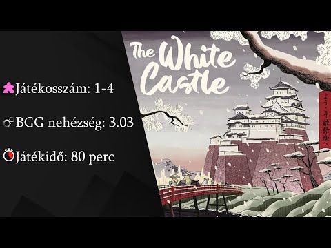 The White Castle (A fehér várkastély) részletes bemutató - Board Game Addicts