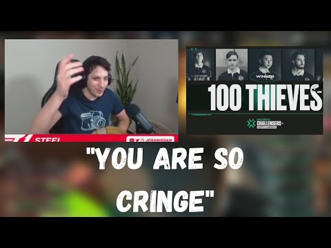 EX 100T IGL Steel Reacts To 100T Victory Vs NRG In VCT