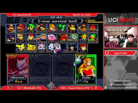 UCI Quarterly 4 - Westballz vs Racist Mario- Wave B Pools