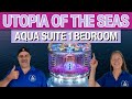 Utopia of the Seas Aqua Suite 1 Bedroom Cabin 14734 | Tall Man's Cruise Adventures