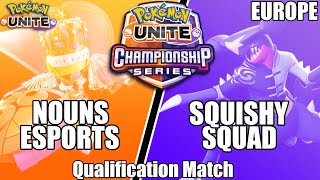 Nouns Esports Squishy Squad - PUCS EU March Qualification Match | Pokemon Unite