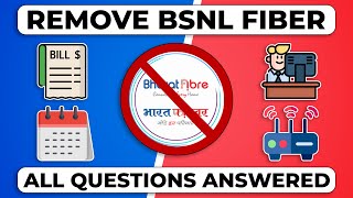 How to Disconnect BSNL Fiber Connection | How to Surrender BSNL Fiber | Disconnect BSNL FTTH