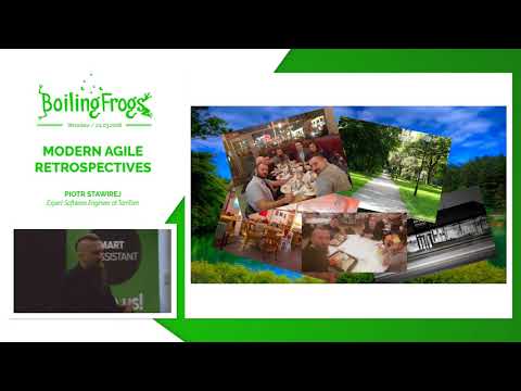 Boiling Frogs 2018 - Piotr Stawirej - Modern agile retrospectives