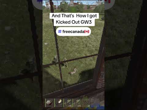 Can't believe we got kicked for role-playing #freecanada #gw3 #rust #falsebannedoffrust #gaming