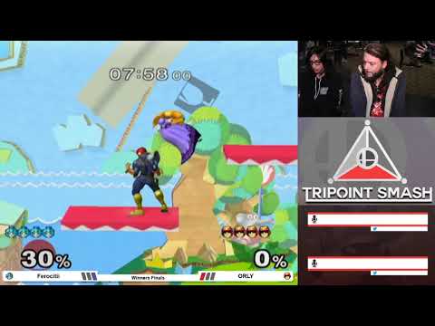 Tripoint Smash 85 - Winners Finals - Ferocitii (Peach) vs ORLY (Captain Falcon)