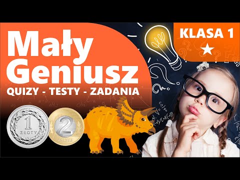 Mały Geniusz - Klasa 1A⭐ Zadania Matematyczne, Quizy i Zagadki dla Dzieci Uczące Liczenia i Myślenia