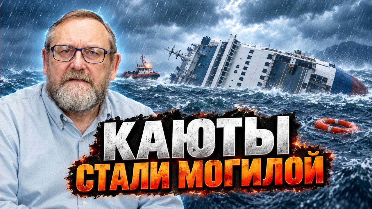 ЛЮДЕЙ ЗАЖИВО ЗАПЕРЛО В ПАРОМЕ! Спасатели боятся вскрывать корпус. Жуткая тра