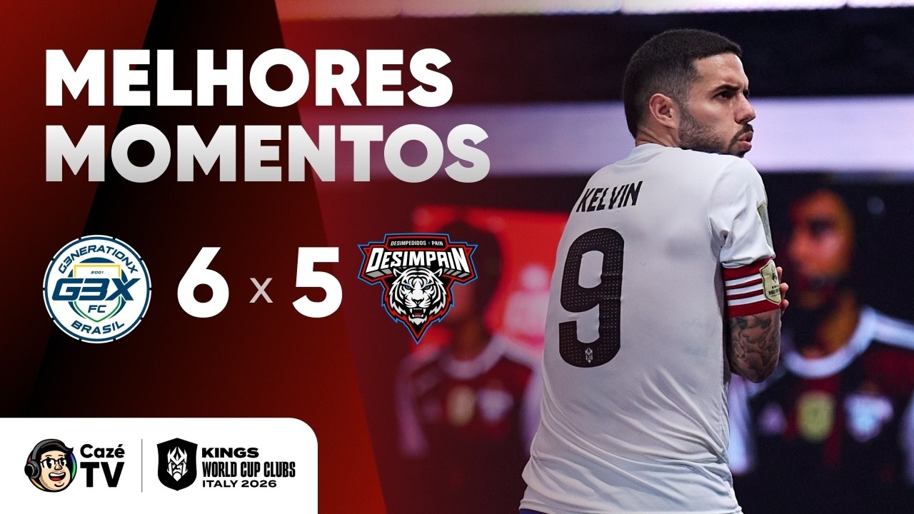 MELHORES MOMENTOS: G3X 6 X 5 DESIMPAIN | COPA DO MUNDO DE CLUBES KINGS LEAGUE | QUARTAS