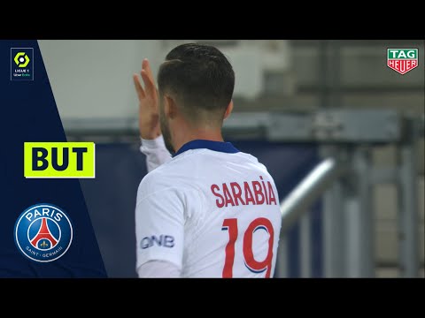 But Pablo SARABIA (20' - PSG) FC GIRONDINS DE BORDEAUX - PARIS SAINT-GERMAIN (0-1) 20/21