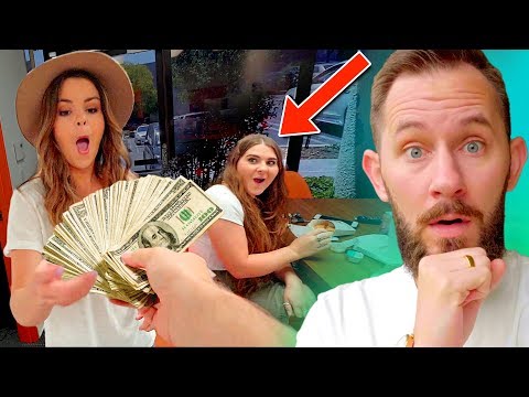 Giving Someone $1000 BUT They Have To Spend It In 24 Hours! Video