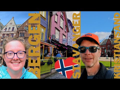 We visit 3 Must-See Cities in Southern Norway and the end of our time in Norway