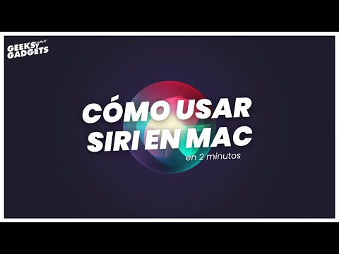 Cómo usar ‘Oye Siri’ sin manos en un Mac
