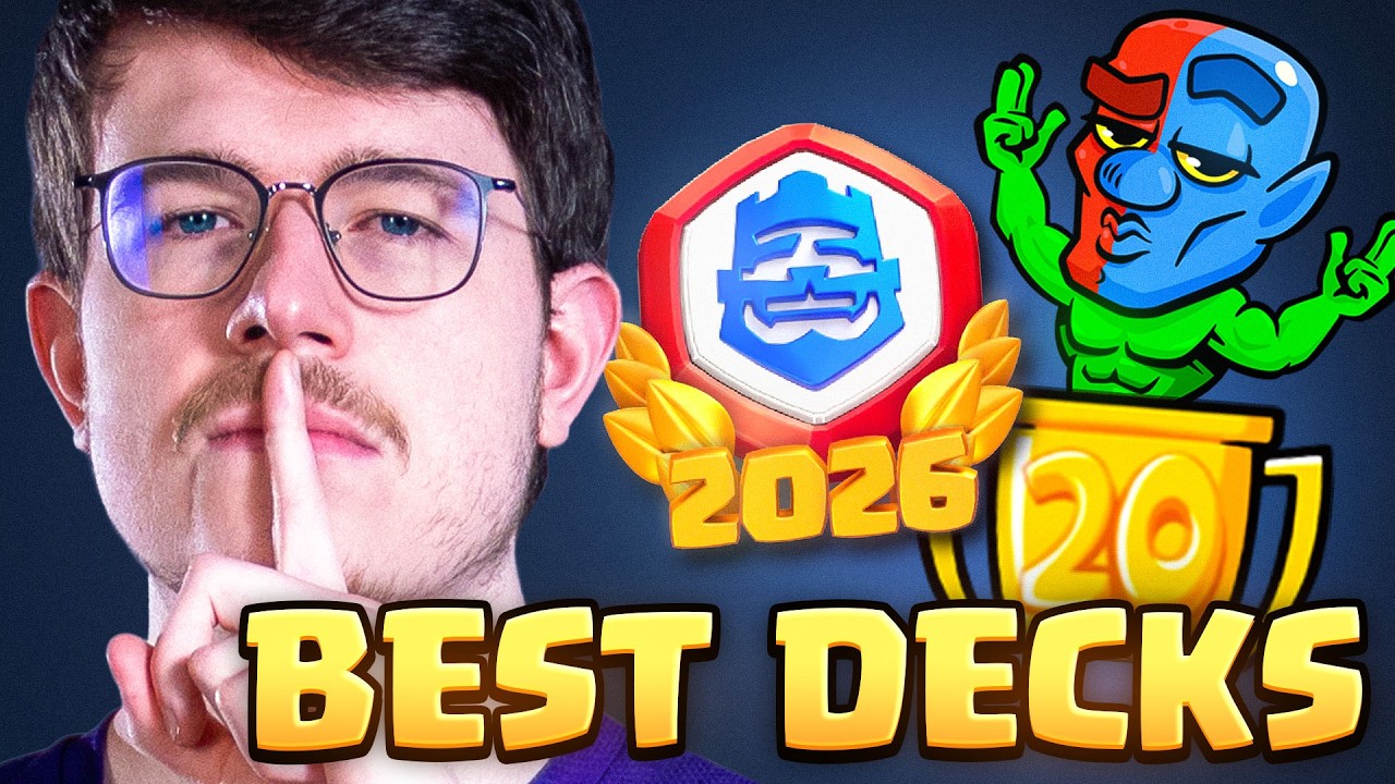 Top 5 BEST Decks for the 20 Win Challenge! (Win Exklusive Emote)