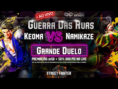 GUERRA DAS RUAS Street Fighter 6 - KEOMA vs NAMIKAZE! Batalha de GIGANTES!